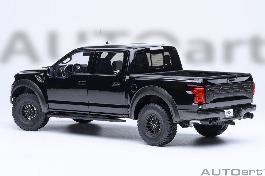 Ford F-150 Raptor Supercrew 2019 (Agate Black) - Autoart 1/18 - 72947 Passion Diecast 