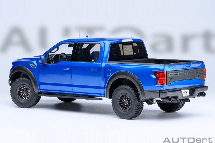 Ford F-150 Raptor Supercrew 2019 (Velocity Blue) - Autoart 1/18 - 72949 Passion Diecast 