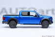 Ford F-150 Raptor Supercrew 2019 (Velocity Blue) - Autoart 1/18 - 72949 Passion Diecast 
