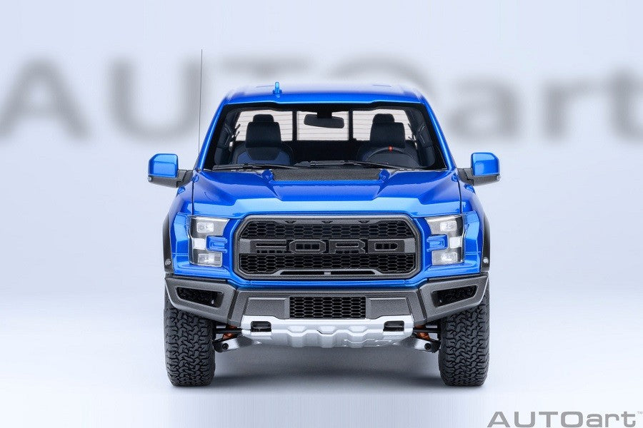 Ford F-150 Raptor Supercrew 2019 (Velocity Blue) - Autoart 1/18 - 72949 Passion Diecast 