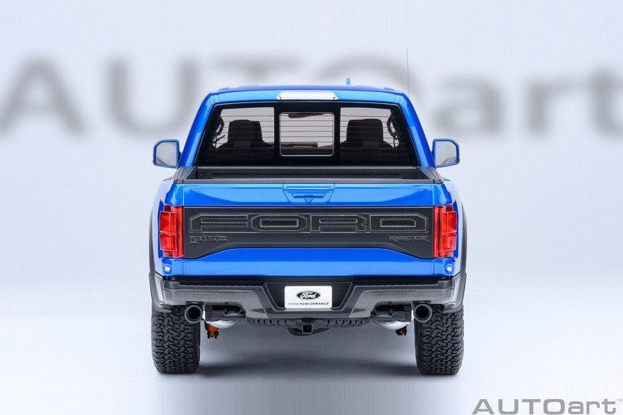 Ford F-150 Raptor Supercrew 2019 (Velocity Blue) - Autoart 1/18 - 72949 Passion Diecast 
