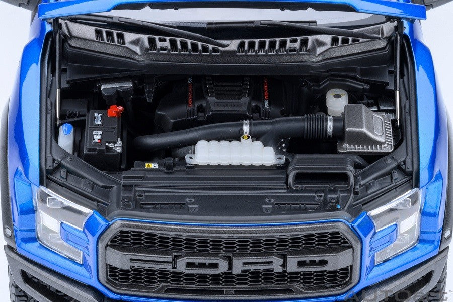 Ford F-150 Raptor Supercrew 2019 (Velocity Blue) - Autoart 1/18 - 72949 Passion Diecast 