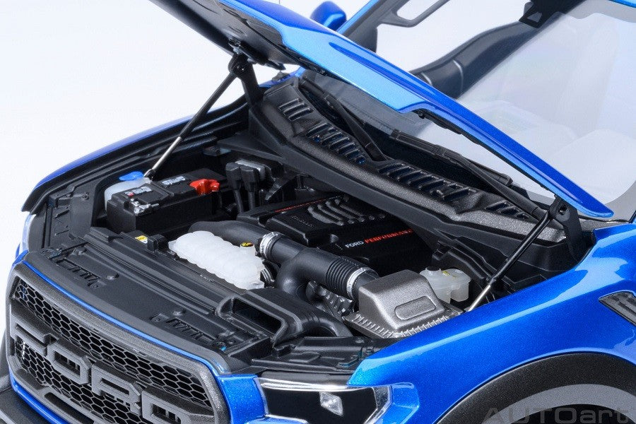 Ford F-150 Raptor Supercrew 2019 (Velocity Blue) - Autoart 1/18 - 72949 Passion Diecast 