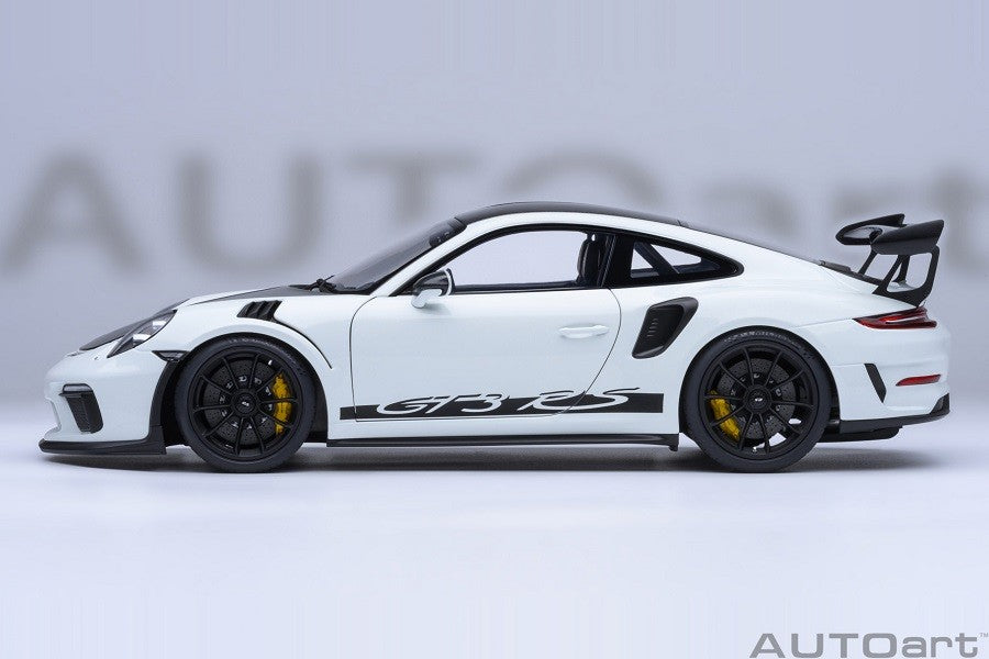 Porsche 911 (991.2) GT3 RS Weissach Package (White) - Autoart 1/18 - 78176 Passion Diecast 