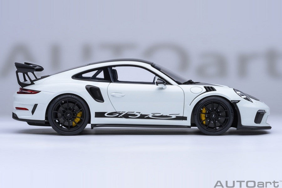 Porsche 911 (991.2) GT3 RS Weissach Package (White) - Autoart 1/18 - 78176 Passion Diecast 