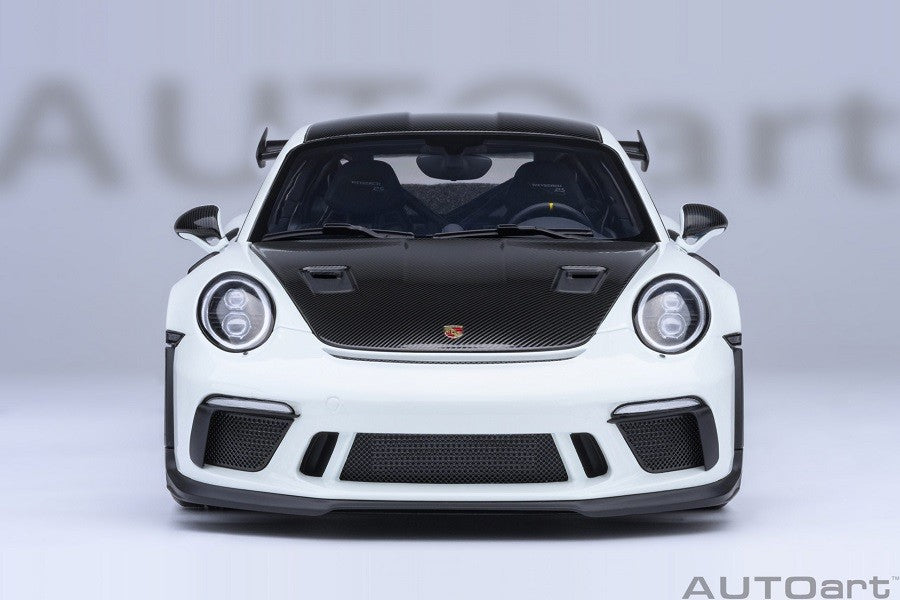 Porsche 911 (991.2) GT3 RS Weissach Package (White) - Autoart 1/18 - 78176 Passion Diecast 