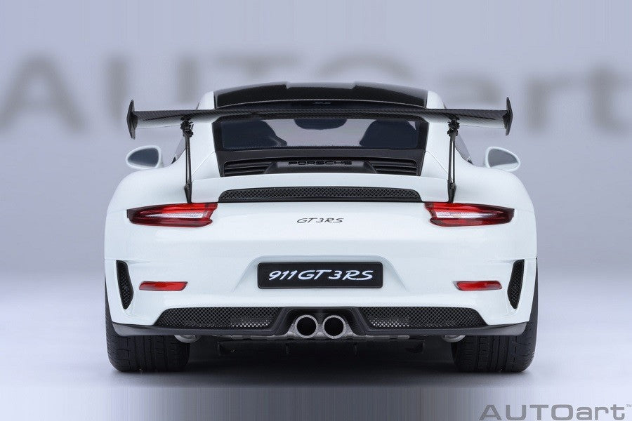 Porsche 911 (991.2) GT3 RS Weissach Package (White) - Autoart 1/18 - 78176 Passion Diecast 