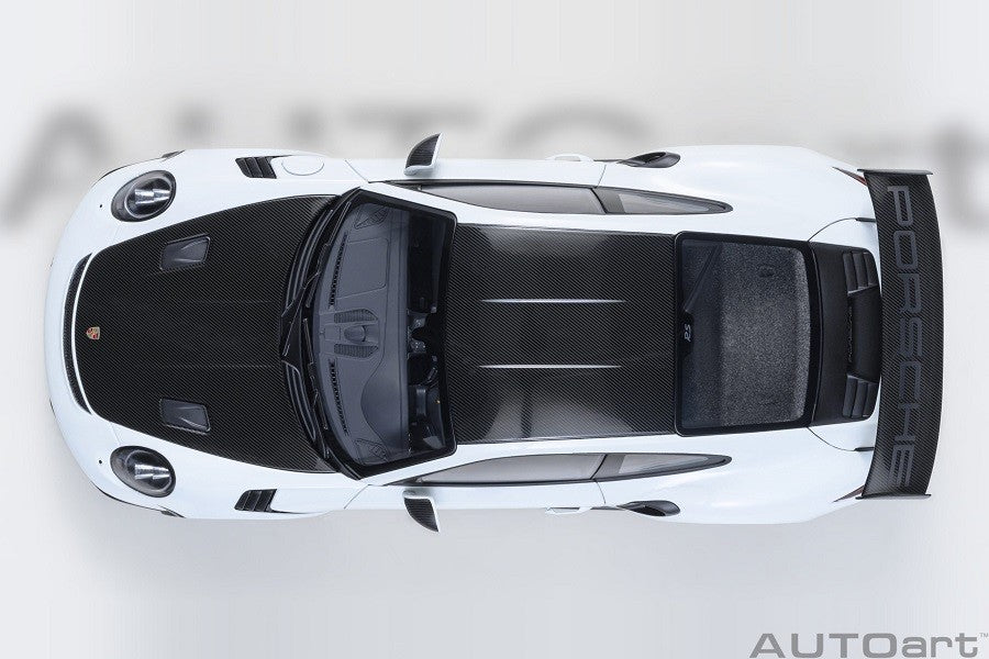 Porsche 911 (991.2) GT3 RS Weissach Package (White) - Autoart 1/18 - 78176 Passion Diecast 