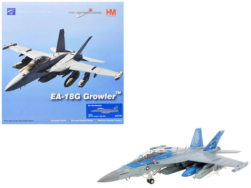 Boeing EA-18G Growler / USN VAQ-139 Cougars, NA500, NAS Whidbey Island, WA, 2025 / Hobby Master 1:72 HA5160