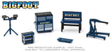 Bigfoot Monster Truck  Garage Accessories Pack - 1/64 Greenlight - 16215  A