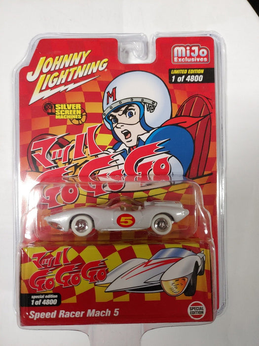 Speed Racer Mach 5 Japan Nostalgia Version  - Johnny Lightning 1/64 Mijo Exclusive