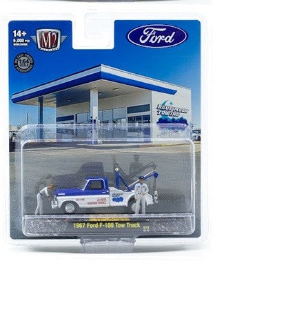 1967 Ford F-100 Tow Truck - Diorama 2026 Release 19 - M2 Machine - 1:64 - 67500-19 B