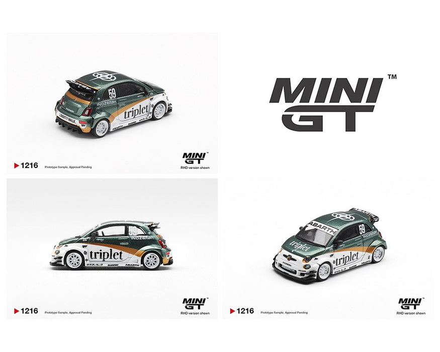 Abarth 595 LB-WORKS TY Edition - Mini GT - 1:64 - MGT01216 Passion Diecast
