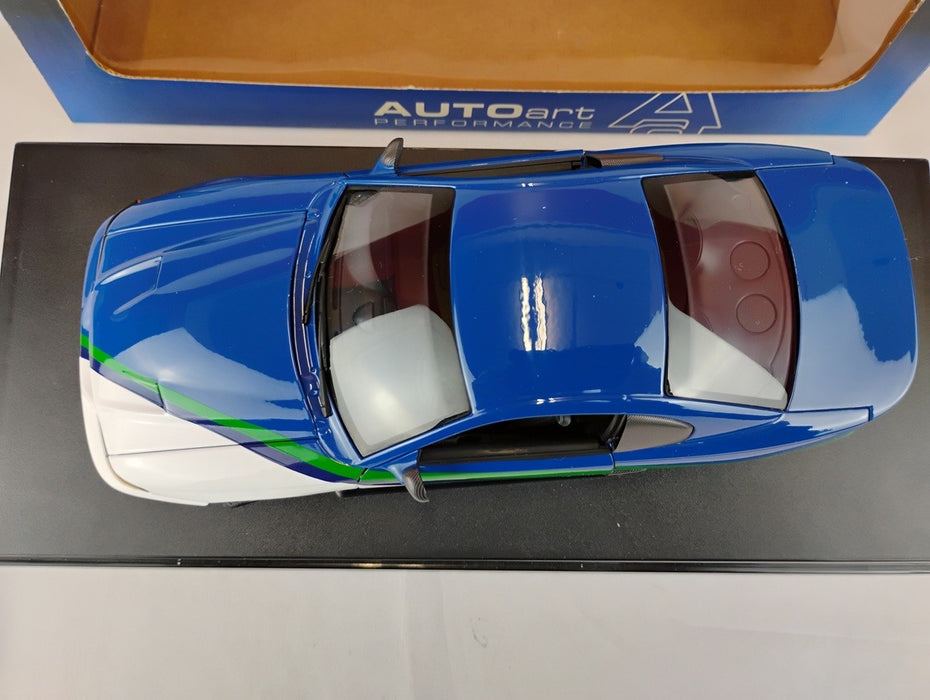 (Used)(Free shipping)  FORD MUSTANG SUPER STALLION (BLEU) AUTOART 72710  Usagé    Usagé   Used
