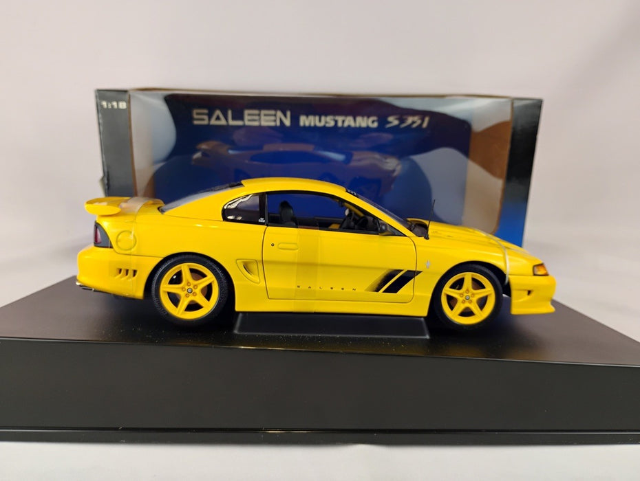(Used)(Free shipping) FORD MUSTANG SALEEN S35 (YELLOW) AUTOART 72720    Usagé   Used
