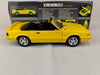 ( Used)(Free shipping) 1993 FORD MUSTANG LX 5.0 CONVERTIBLE (YELLOW) GMP 1801805 Used
