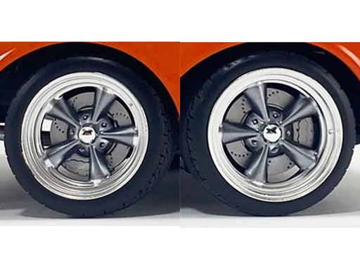 Smooth Spoke Torque Thrust Wheel and Tire Set of 4 piece - ACME - 1/18 - A1807220W