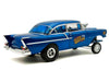 1957 Chevrolet 150 Gasser High Roller in Metallic Blue - ACME - 1/18 - A1807019