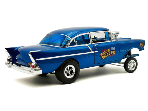 1957 Chevrolet 150 Gasser High Roller in Metallic Blue - ACME - 1/18 - A1807019