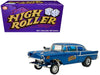 1957 Chevrolet 150 Gasser High Roller in Metallic Blue - ACME - 1/18 - A1807019