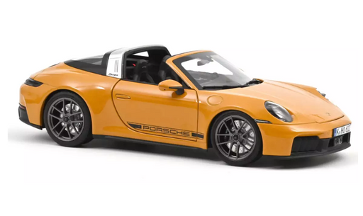 Porsche 911 Targa 4 GTS 2025 Jaune Bahama - Norev 1:18 - 187190 - Passion Diecast