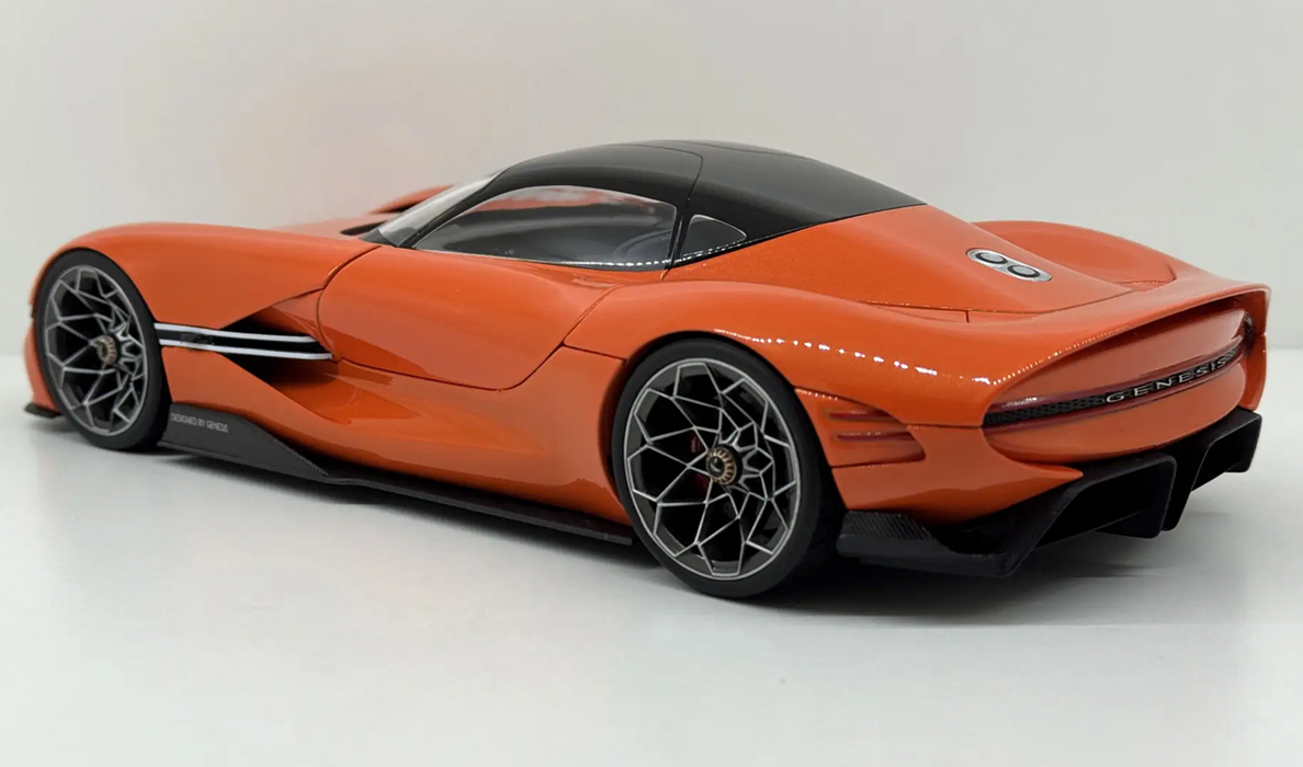 Genesis X Gran Berlinetta VGT 2024 Orange Magma - Norev 1:18 - 188032 - Passion Diecast