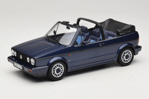 Volkswagen Golf Cabriolet Quartett 1992 Bleu - Norev - 1:18 - 188628 - Passion Diecast