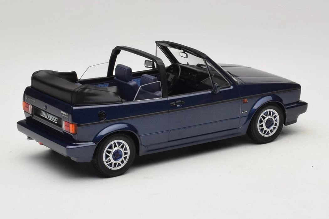Volkswagen Golf Cabriolet Quartett 1992 Bleu - Norev - 1:18 - 188628 - Passion Diecast
