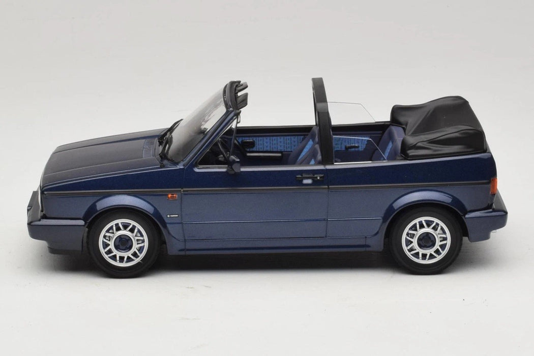 Volkswagen Golf Cabriolet Quartett 1992 Bleu - Norev - 1:18 - 188628 - Passion Diecast