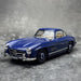 Mercedes-Benz 300 SL 1954 Blue - Norev - 1:18 - 183852 - Passion Diecast