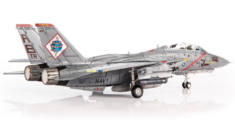 Grumman F-14B Tomcat USN VF-102 Diamondbacks, Op. Enduring Freedom 2001 JC Wings  1:72  JCW-72-F14-024