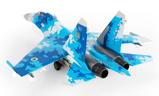 Sukhoi Su-27UB Flanker-C / Ukrainian Air Force 831st TAB, Mirgorod, Ukraine 2017 / JCW-72-SU27-012