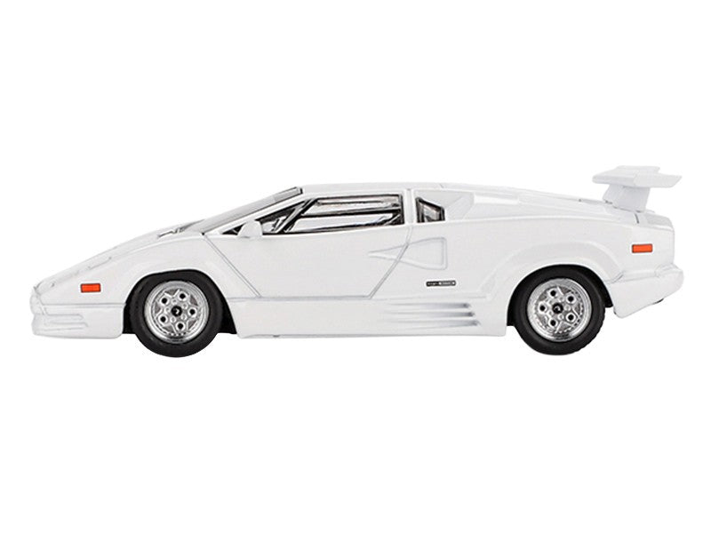 Miniy Countach Lamborghini Countach 25th Anniversary - White - Mini GT - 1:64 ...