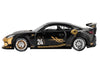 Toyota GR86 LB★Nation - Black / Gold - Mini GT - 1:64 - MGT01149 Passion Diecast