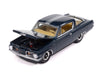 1965 Plymouth Barracuda Dark Blue Poly Silver - 2025 Premium Release 3 Version B - Auto World - 1/64 - AW64522 B D