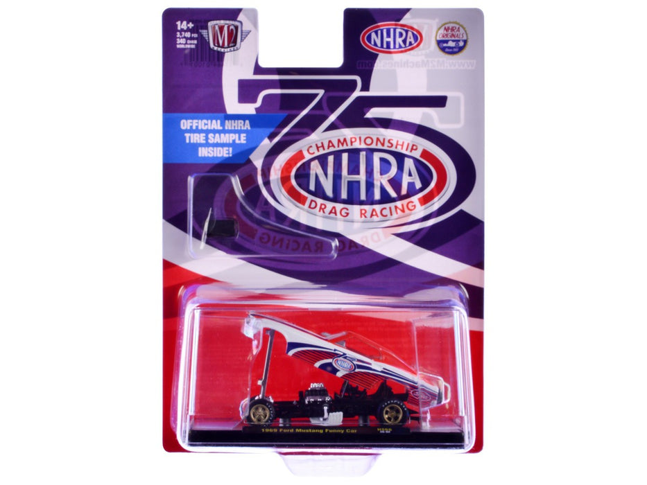 1969 Ford Mustang Funny Car 75th Anniversary of NHRA - M2 Machine - 1:64 - 31500-HS66