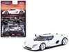 Koenigsegg CC850 With Trading Cards Pack - White - Tarmac Works - 1/64 - T64G-TL051-WH Passion Diecast