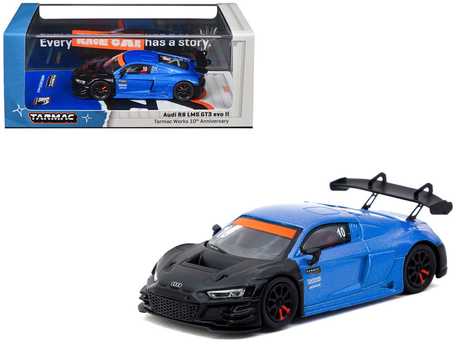 Audi R8 LMS GT3 evo II Tarmac Works 10th Anniversary Limited Edition - Tarmac Works - 1/64 - T64-043-10TH Passion Diecast