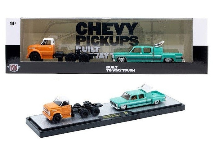 1970 Chevrolet C60 Truck & 1974 Chevrolet Cheyenne Super 30 - M2 1/64 - 36000-96 A