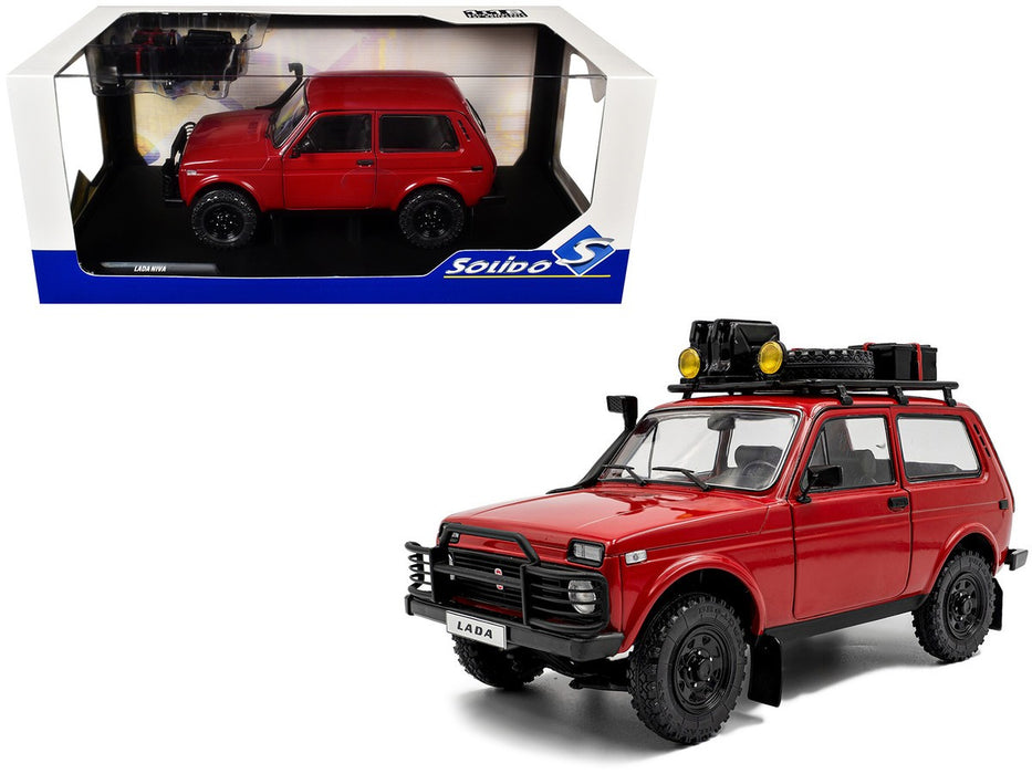 Lada Niva 1980 Red - Solido - 1/18 - S1807306 - Passion Diecast 