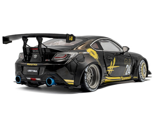 Toyota GR86 Liberty Walk Body Kit - NOIR & OR - 2024 - Solido - 1/18 - S1813603
