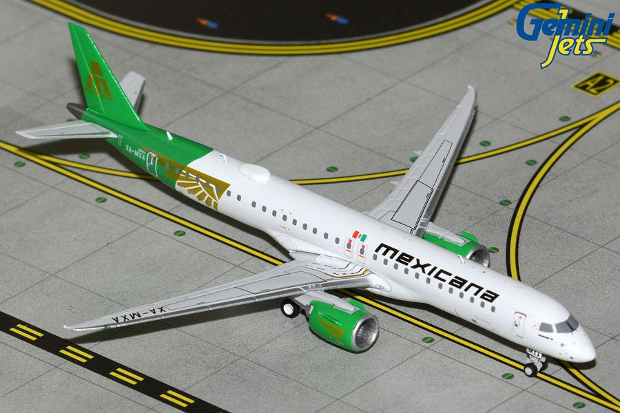 Mexicana Embraer 195-E2 / XA-MXA / Gemini Jets / 1:400 / GJMXA2382 GJ2382