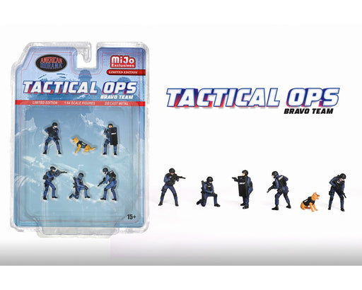 Figures - Tactical OPS SWAT Team - American Diorama - 1/64 - AD-2439 Passion Diecast