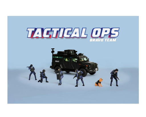 Figures - Tactical OPS SWAT Team - American Diorama - 1/64 - AD-2439 Passion Diecast