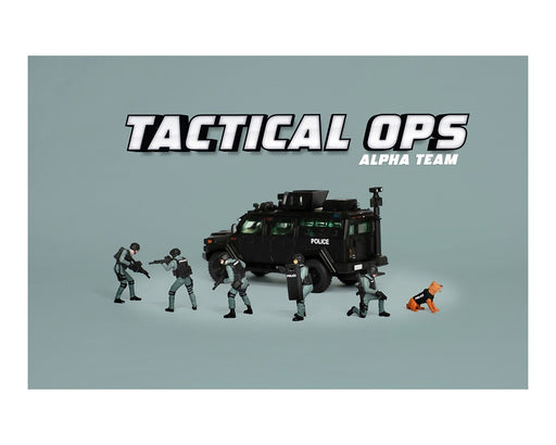 Figures - Tactical OPS Police Team - American Diorama - 1/64 - AD-2440 Passion Diecast