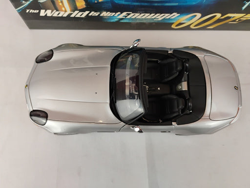 (Used)(Free shipping)  1999 BMW Z 8 THE WORLD IS NOT ENOUGH JAMES BOND 007 (GREY) DEALER EDITION  KYOSHO    07667 Used