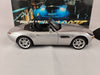 (Used)(Free shipping)  1999 BMW Z 8 THE WORLD IS NOT ENOUGH JAMES BOND 007 (GREY) DEALER EDITION  KYOSHO    07667 Used
