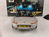 (Used)(Free shipping)  1999 BMW Z 8 THE WORLD IS NOT ENOUGH JAMES BOND 007 (GREY) DEALER EDITION  KYOSHO    07667 Used