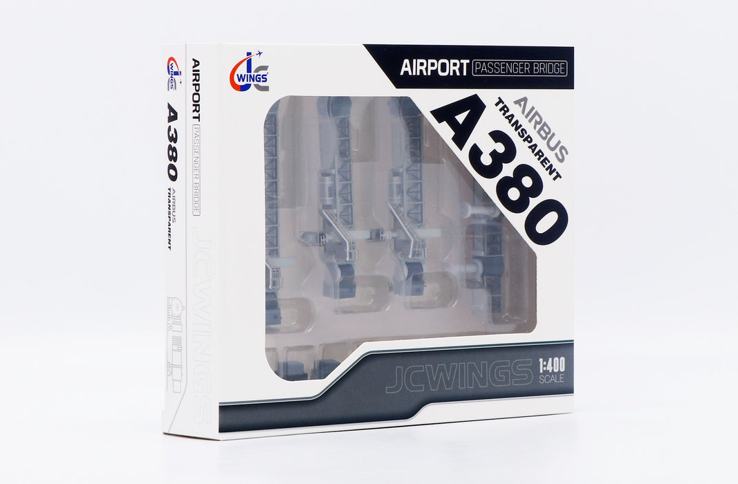 Air passenger Bridge for A380  transparent / 1 per set / JC Wings / 1:400 / LH4385
