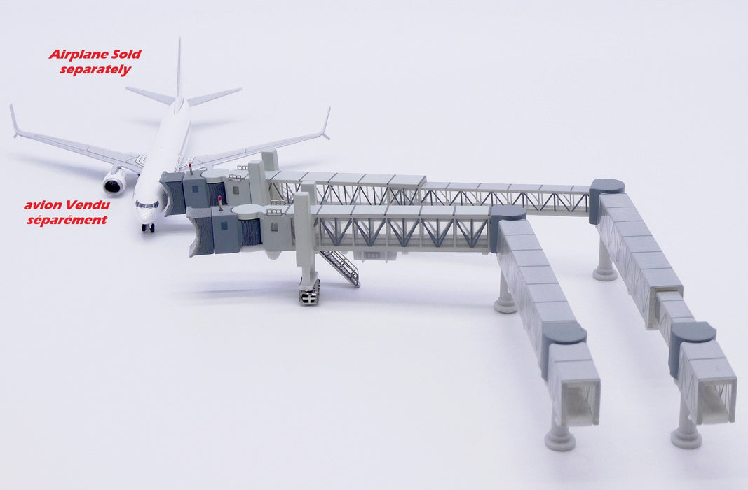 Air passenger Bridge for narrow-body aircraft transparent / 2 per set / JC Wings / 1:400 / LH4389
